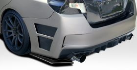 2015-2016 Subaru WRX Duraflex NBR Concept Rear Splitters - 2PC - 109828