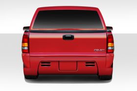 1999-2006 Chevy Silverado / 03-06 GMC Sierra Duraflex BT-1 Rear Bumper Cover - 1