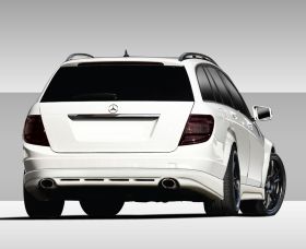 2008-2011 Mercedes C Class W204 Wagon / Estate Eros Version 1 Rear Lip Spoiler -