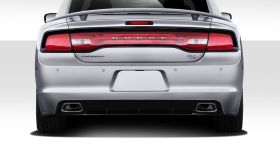 2011-2014 Dodge Charger Duraflex Racer Rear Lip Under Air Dam Spoiler ( Base Mod