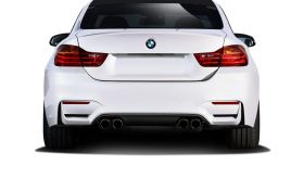 2014-2016 BMW 4 Series F32 Duraflex M4 Look Rear Diffuser ( must be used with M4