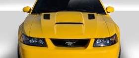 1999-2004 Ford Mustang Duraflex CVX Hood 1PC - 112572