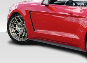 2015-2017 Ford Mustang Duraflex GT350 Look Fenders 2PC - 112595