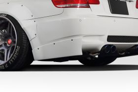 2007-2013 BMW M3 E92 E93 Duraflex Circuit Rear Bumper Extensions - 2PC - 112601