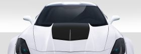 2014-2019 Chevrolet Corvette C7 Duraflex Gran Veloce Hood 1PC - 112607
