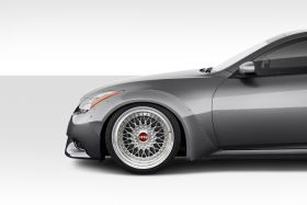 2008-2015 Infiniti G Coupe G37 Q60 Duraflex Circuit 75MM Front Fender Flares 2PC - 112609