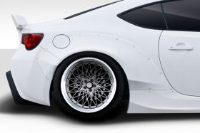 2013-2019 Scion FR-S Toyota 86 Subaru BRZ Duraflex GT500 V2 Rear Fender Flares 4PC - 112645