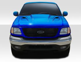 1997-2003 Ford F-150 1997-2002 Expedition Duraflex SS Ram Air Hood 1PC - 112729