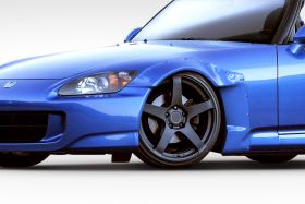 2000-2009 Honda S2000 Duraflex Circuit Front Fender Flares 2PC - 112742