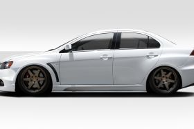 2008-2017 Mitsubishi Lancer Duraflex VR-S Sideskirt 2PC - 112753