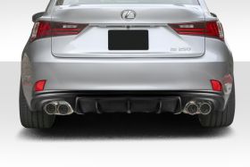 2014-2016 Lexus IS Series IS350 IS250 Duraflex AM Design Style Rear Diffuser 1PC (F Sport Models only) - 112769