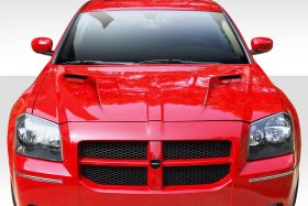 2005-2007 Dodge Magnum Duraflex Challenger Look Hood 1PC - 112770