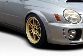 2002-2003 Subaru Impreza WRX 4DR Duraflex Race Front Fender Flares 4PC - 112783