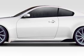2008-2015 Infiniti G Coupe 2DR G37 Q60 Duraflex L Sport Side Splitters 2PC - 112792
