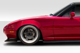 1990-1997 Mazda Miata Duraflex Circuit Front Fender Flares 2PC - 112794