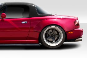 1990-1997 Mazda Miata Duraflex Circuit Rear Fender Flares 2PC - 112795