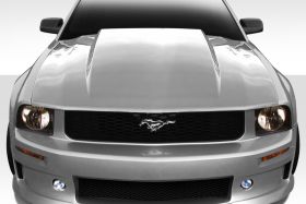 2005-2009 Ford Mustang Duraflex 2.5 Inch Cowl Hood 1PC - 112870