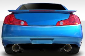 2003-2007 Infiniti G Coupe G35 Duraflex D-Spec Rear Bumper Cover 1PC - 112875