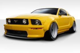 2005-2009 Ford Mustang Duraflex Circuit Wide Body 75MM Fender Flares 4PC - 112888