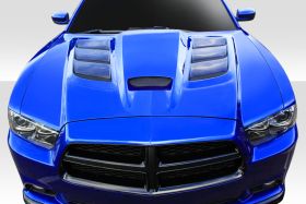 2011-2014 Dodge Charger Duraflex Viper Look Hood 1PC - 113005