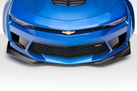2016-2018 Chevrolet Camaro Duraflex Grid Front Bumper 1PC (With Integrated front bumper air ducts and front splitters) - 113015