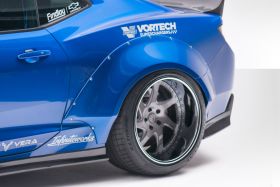 2016-2018 Chevrolet Camaro Duraflex Grid Rear Fender Flares 4PC - 113017