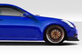2003-2007 Infiniti G Coupe G35 Duraflex Circuit 75mm Front Fender Flares (Fender caps not included) 2PC - 113037
