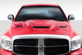 2002-2008 Dodge Ram Duraflex Hellcat Look Hood 1PC - 113212