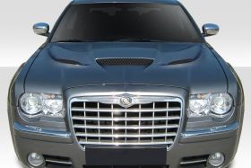 2005-2010 Chrysler 300 300c Duraflex Hellcat Look Hood 1PC - 113218