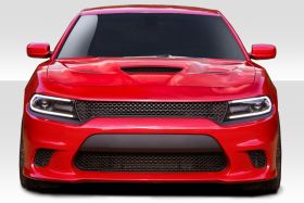 2015-2019 Dodge Charger Duraflex Hellcat Look Front Bumper 1PC - 113220