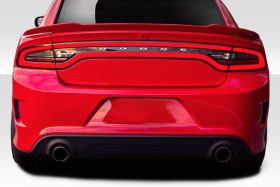 2015-2019 Dodge Charger Duraflex Hellcat Look Rear Bumper 1PC - 113221