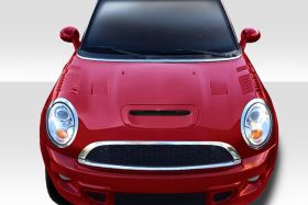 2007-2013 Mini Cooper Duraflex Racer Hood 1PC - 113314