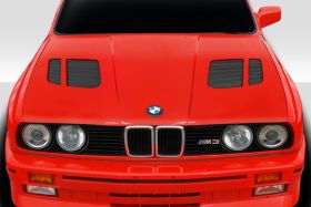 1984-1991 BMW 3 Series E30 Duraflex GTR Hood 1PC - 113315