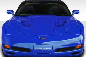 1997-2004 Chevrolet Corvette C5 Duraflex H Design Hood 1PC - 113331