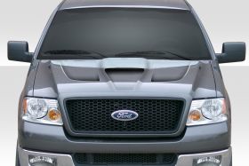 2004-2008 Ford F-150 / 2006-2008 Lincoln Mark LT Duraflex Shark Hood 1PC - 113339