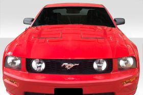 2005-2009 Ford Mustang Duraflex CVX Hood 1PC - 113340