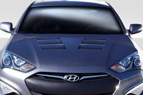2013-2016 Hyundai Genesis Coupe 2DR Duraflex TS-1 Hood 1PC - 113350