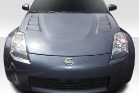 2007-2008 Nissan 350Z Z33 Duraflex TS-3 Hood 1PC - 113357