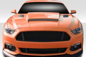 2015-2017 Ford Mustang Duraflex CVX V2 Hood 1PC - 113412
