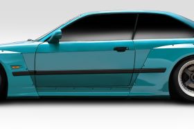 1992-1998 BMW 3 Series M3 E36 2DR Duraflex Circuit Side Skirts 2PC - 113443