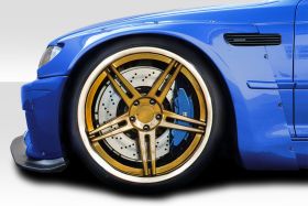 2001-2006 BMW M3 E46 Duraflex Circuit Front Fender Flares 4PC - 113449