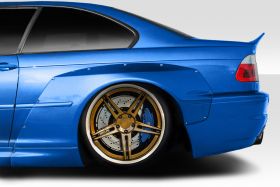2001-2006 BMW M3 E46 Duraflex Circuit Rear Fender Flares 2PC - 113450