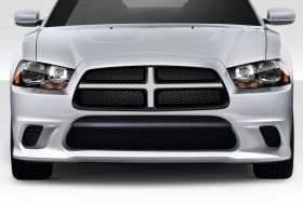 2011-2014 Dodge Charger Duraflex Hellcat Look Front Bumper 1PC - 113492