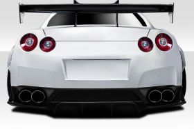 2009-2016 Nissan GT-R R35 Duraflex LBW Rear Diffuser / Splitters 3PC - 113510