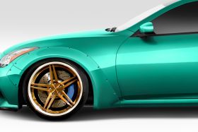 2008-2015 Infiniti G Coupe G37 Q60 Duraflex LBW Front Fender Flares 4PC - 113529