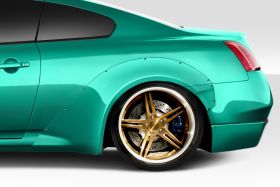 2008-2015 Infiniti G Coupe G37 Q60 Duraflex LBW Rear Fender Flares 4PC - 113531