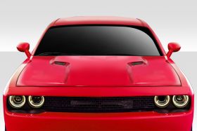 2008-2019 Dodge Challenger Duraflex SRT Look Hood 1PC - 113612