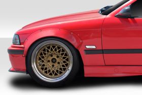 1992-1998 BMW 3 Series E36 Duraflex RBS Front Fender Flares 2PC - 113676