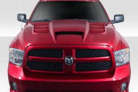 2009-2018 Dodge Ram 1500 Duraflex Viper Look Hood 1PC - 113688