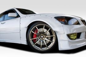 2000-2005 Lexus IS Series IS300 Duraflex RBS Front Fender Flares 2PC - 113699